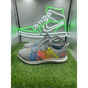 Under Armour Shoes Sz 7Y Infinity Running Athletic Sneakers‎ Rainbow 3020015-104